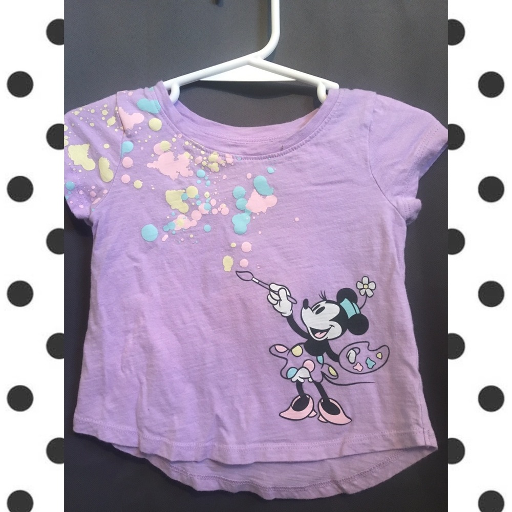 Baby girl Minnie Mouse shirt